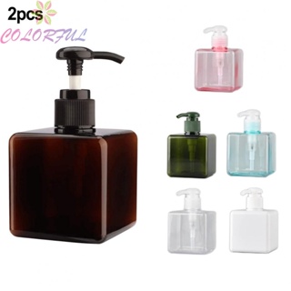 【COLORFUL】Oap Dispenser Large Capacity Shower Gel Bottle 250ml Bathroom Accessories