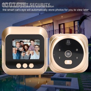 Intelligent Security Digital Door Viewer 2.8in Peephole กล้อง IR Night Vision 135 องศามุมกว้างวิดีโอออดอินเตอร์คอม