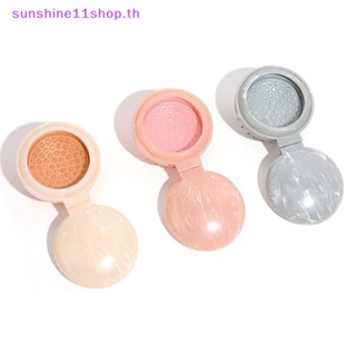 Sunshop แปรงหวีผมตรง ป้องกันไฟฟ้าสถิตย์ พับได้ ลายหินอ่อน