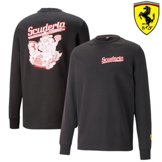 ใหม่ล่าสุด เสื้อกีฬาแขนยาว ลายทีมแข่ง F1 และทีม Scuderia Ferrari F1 แฟชั่นฤดูร้อน สําหรับผู้ชาย และผู้หญิง 2023