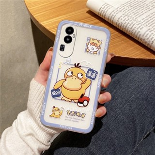 พร้อมส่ง เคสโทรศัพท์มือถือ ซิลิโคนนุ่ม ใส กันกระแทก ลายการ์ตูนเป็ดน่ารัก สร้างสรรค์ สําหรับ OPPO Reno10 Pro Plus Reno 10 Pro+ 5G