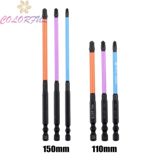 【COLORFUL】Screwdriver Bit Alloy Steel For Electrician For:Socket Switch Practical