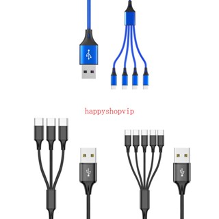 Hsv สายชาร์จ USB C แยก 3 4 5 in 1 ชาร์จเร็ว