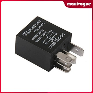 [Maxivogue] Zt606-12v- รีเลย์ DC 12V 20A 30A AMP SPDT 5 Pin สําหรับรถยนต์ รถบรรทุก