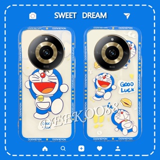 เคสมือถือ TPU แบบนิ่ม ลายการ์ตูนโดเรม่อน สําหรับ Realme 11 Pro Plus Pro+ C53 NFC 4G 5G Realme11 11Pro Realme11Pro+