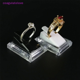 Coagulatelove ขาตั้งอะคริลิค สําหรับโชว์เครื่องประดับ แหวน พร็อพถ่ายภาพ [ขายดี]