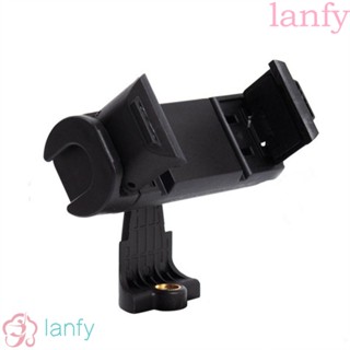 LANFY Hot Shoe อะแดปเตอร์เมาท์ขาตั้งโทรศัพท์มือถือ แบบคลิปหนีบ ทนทาน สําหรับไลฟ์สด