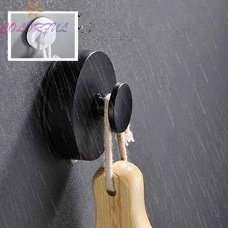 【COLORFUL】Adhesive Hook Non Punching Seamless Towel Wall Hook Circular Clothes Hook