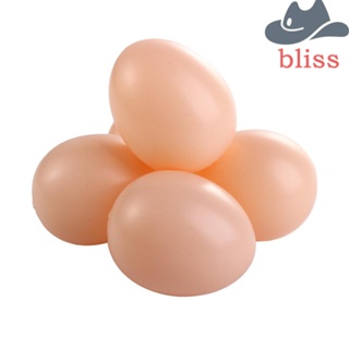 BLISS โมเดลไข่อีสเตอร์เทียม สําหรับตกแต่งบ้าน เทศกาลอีสเตอร์ ไก่ 5 ชิ้น