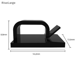 [RiseLarge] ใหม่ คลิปจัดเก็บสายเคเบิ้ล USB มีกาวในตัว 10 ชิ้น