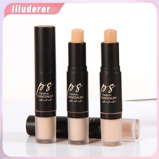 Hengfang Double-headed Concealer Liquid Cream เพื่อปกปิดรอยคล้ำและจุดด่างดำ, ปรับสีผิวและปรับสีผิวให้สว่างขึ้น ปากกาคอนซีลเลอร์ HO