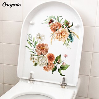 Gregorio สติกเกอร์ติดผนัง ลายดอกไม้ ไม่เหมาะกับพื้นผิวที่สกปรก หรือขรุขระ สําหรับกระเบื้อง กระจก เฟอร์นิเจอร์