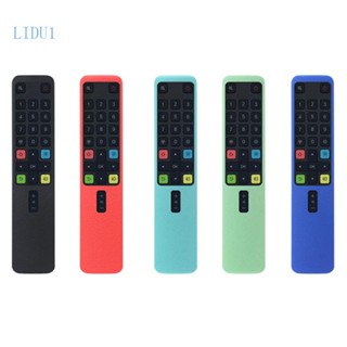 Lidu12 เคสรีโมตคอนโทรลทีวี ซิลิโคน สําหรับ TCL RC801L ARC801L TV