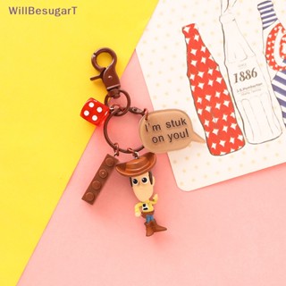 [WillBesugarT] พวงกุญแจรถยนต์ ลายการ์ตูน Toy Story Ch น่ารัก 1 ชิ้น