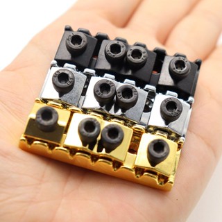 Pw-7 น็อตล็อคสายกีตาร์ไฟฟ้า โลหะ สําหรับ Floyd Rose Tremolo Bridge-Length 48 มม.-CR BK GD