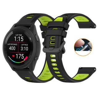 สายนาฬิกาข้อมือซิลิโคน 20 มม. 22 มม. กันน้ํา ปลดเร็ว คุณภาพสูง สําหรับ Garmin Active Vivomove 3 HR 3S Sport Luxe Style