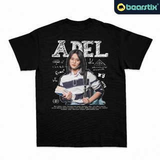 เสื้อยืดแขนสั้นคอกลมเสื้อยืด พิมพ์ลาย Shinzo Adel JKT48 JKT48 Member Shirt The Librarians สําหรับผู้ชายCotton 100%  [S-5