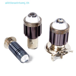 Alittlese หลอดไฟหน้ารถจักรยานยนต์ H4 BA20D Hi/Lo Beam 3000K 6000K 1 ชิ้น