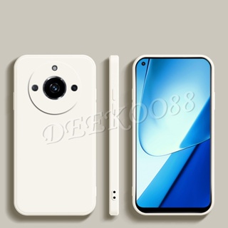 เคสโทรศัพท์มือถือ ซิลิโคนนิ่ม TPU ลายหัวใจ เรียบง่าย สําหรับ Realme 11 Pro+ Pro Plus 5G 4G Realme11Pro+ 2023