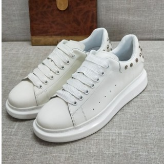 Alexander Mcqueen รองเท้าผ้าใบ สีขาว สําหรับผู้ชาย