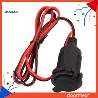 Doo อะแดปเตอร์ซ็อกเก็ตเสียบที่จุดบุหรี่ 12V ตัวเมีย สําหรับรถยนต์