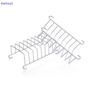 Awheat ชั้นวางขนมปังปิ้ง สเตนเลส แบบพกพา สําหรับบ้าน ห้องครัว