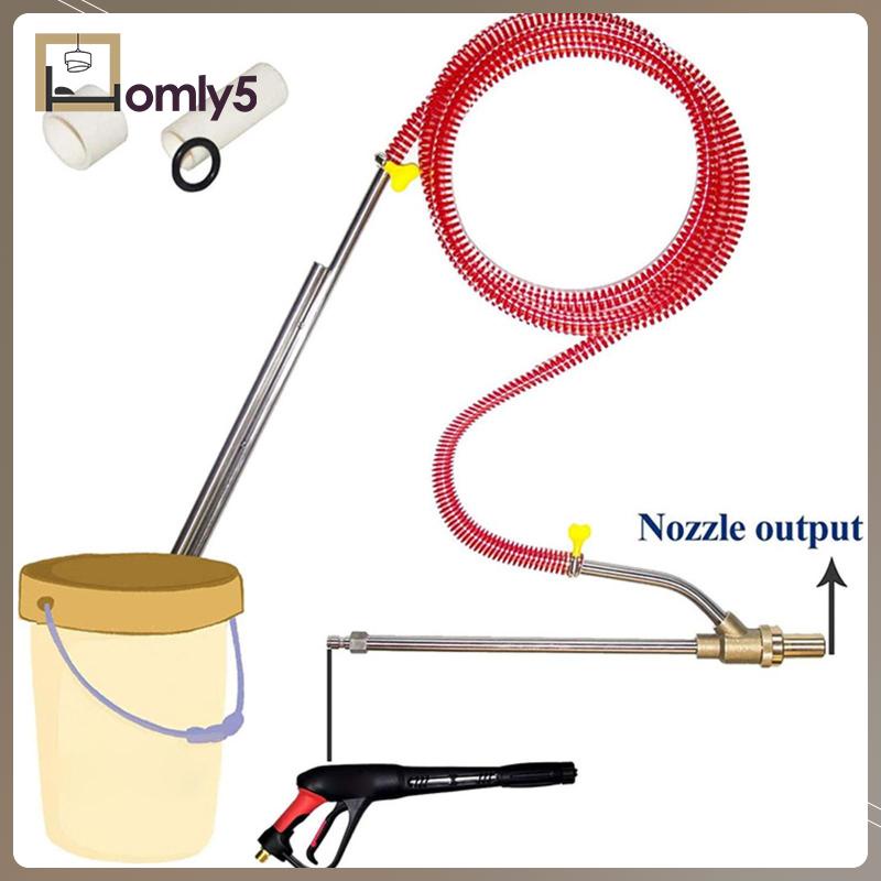 [Homyl5 ] หัวฉีดความดันทราย 4 ชิ ้ นเคล ็ ดลับหัวฉีดสําหรับชุดทรายและเปียก 5000PSI