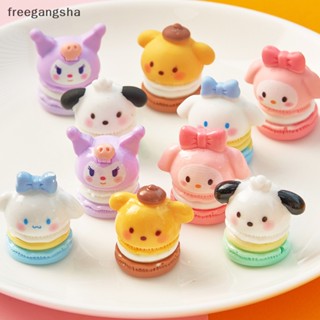 [FREG] 2PCS Kawaii Anime Sanrio Colour Macaron 3D Resin Patch Cute Creative Cream Glue DIY Phone Case Decoration Jewelry Accessories FDH