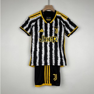 【จัดส่งด่วน】ชุดเสื้อกีฬาแขนสั้น ลายทีมชาติฟุตบอล Juventus ชุดเหย้า สําหรับผู้ชาย