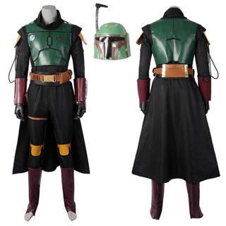 ♀ชุดคอสเพลย์ Boba Fett cos The Mandalorian สําหรับปาร์ตี้ฮาโลวีน