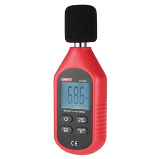 Uni-t UT353 เครื่องวัดระดับเสียงดิจิทัล หน้าจอ LCD ขนาดเล็ก 30-130dB