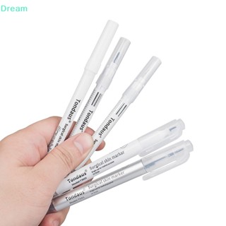 &lt;Dream&gt; ปากกามาร์กเขียนคิ้ว กันน้ํา สีขาว สไตล์เกาหลี ลดราคา