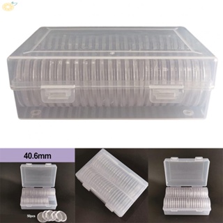 【VARSTR】Coin Storage Box Coin Collection Commemorative Household Supplies Protection