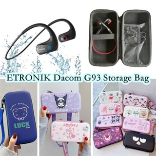 【ของแท้】กระเป๋าเก็บหูฟัง ลายการ์ตูน สําหรับ ETRONIK Dacom G93 ETRONIK Dacom G93