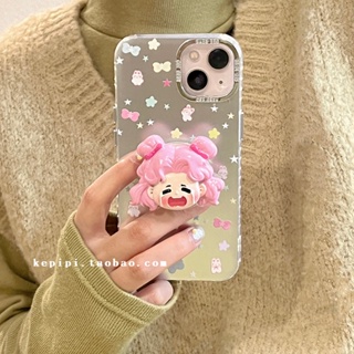 เคสโทรศัพท์มือถือ กันตก แบบป้องกัน ลายเด็กผู้หญิงร้องไห้น่ารัก สําหรับ Apple Iphone 14promax 13 11 14pro 13pro 14