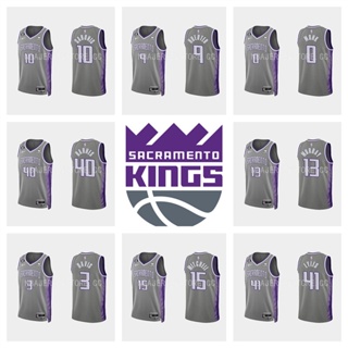 2022-2023 Sacramento Kings เสื้อสเวตเตอร์ของเสื้อบาสเก็ตบอล NBA Jersey