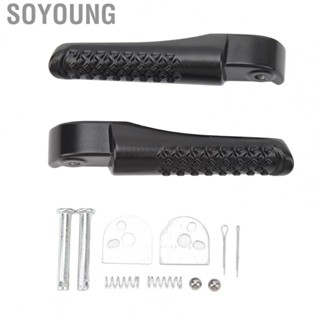 Soyoung Front Foot Peg Pedal Replacement Bracket with Spike for Powersports BT200X CT100U Trail CT200U‑EX