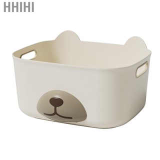 Hhihi Desktop Storage Box  Wide Application Home Tidy Open Bin Minimalist Design for Armoire