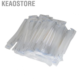 Keaostore 120pcs Double Ended Dental Pick Tooth Plaque  Stainless Steel