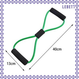 [Lebet] เชือกแรงต้าน 8 รูปร่าง สําหรับออกกําลังกาย เล่นโยคะ ยิมนาสติก พิลาทิส
