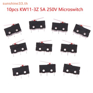 Thsun สวิตช์ไมโครสวิตช์ KW11-3Z 5A 250V 3PIN 10 ชิ้น