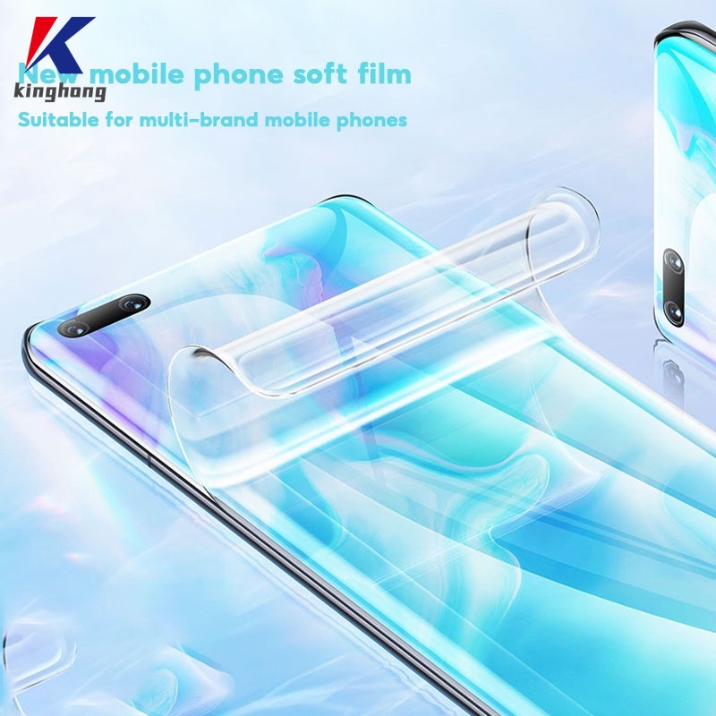 ฟิล์มกันรอยหน้าจอ แบบนิ่ม แบบเต็มจอ OPPO A15 A15S A35 A17 A16 A16S A54S A16E A1K C26 6S 7 8 SE 2020 