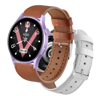 สายนาฬิกาข้อมือ สายหนัง สําหรับ Kieslect Lora 2 Lady Smart watch