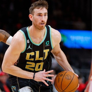 พร้อมส่ง หมายเลข เสื้อกีฬาบาสเก็ตบอล 20 Gordon Hayward 22-23 Season Charlotte Hornet Jersey สําหรับผู้ชาย