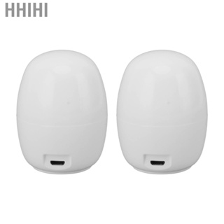 Hhihi 2Pcs Mini LED Nail Lamp Cute Eggshell Quick Drying Portable UV Gel NEW