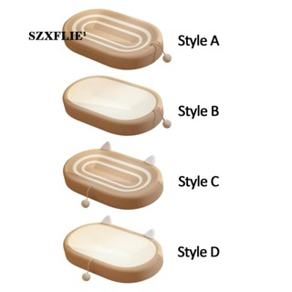 [Szxflie1] แผ่นขูดกระดาษแข็ง สําหรับฝึกแมวในร่ม