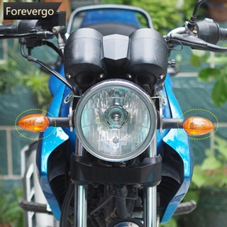 Forevergo ไฟเลี้ยวรถจักรยานยนต์ 1 คู่ สําหรับ Yamaha R1 R6 XJ6 FZ1 FZ6 FZ8 MT07 09 B5R7