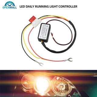 Openmall รีเลย์ควบคุมไฟตัดหมอก LED DRL 12-18V E6P5 สําหรับรถยนต์ 1 ชิ้น