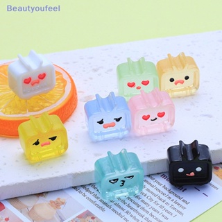 [Beautyoufeel] จี้เรซิ่น รูป TV Ch เรืองแสง ขนาดเล็ก สําหรับทําเครื่องประดับ ต่างหู DIY 3 ชิ้น