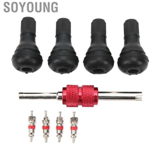 Soyoung Tire  Kit  Anodizing Portable Durable Automotive Valve Nozzle for